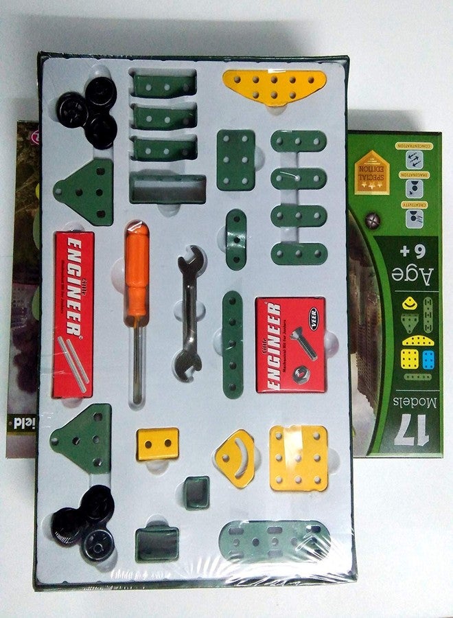 Nabhya Little Engineer Mechanical kit for Juniors - Build Your own Battlefield Vehicles - Building Construction Engineering Toys for Kids(Age 5 to 12)- Multi Color - Image 2